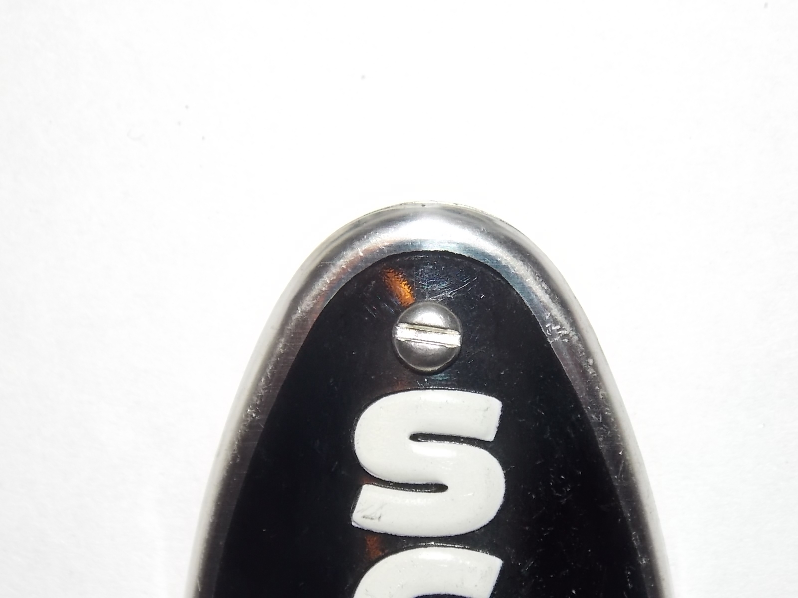 2 SS Head badge screws schwinn & other bicycle headbadge name plate screw