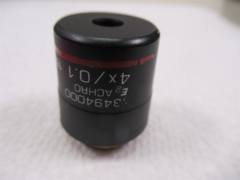 Leica E2 Achro 4x Microscope Objective Lens Achromatic Scanning Objective Lens