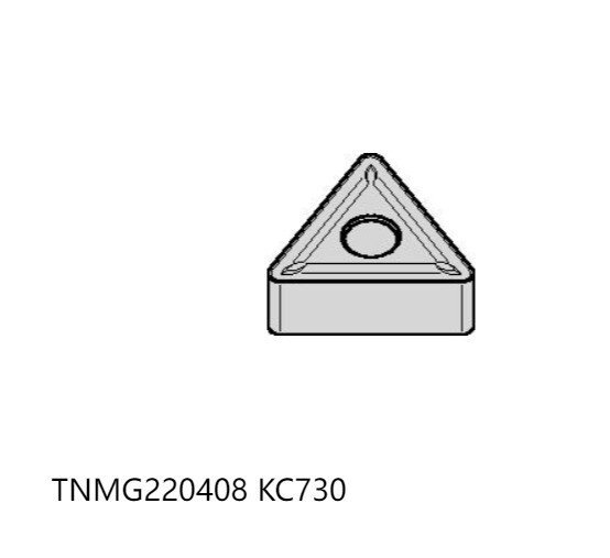10   PCS  ORIGINAL  INSERTS        TNMG220408 KC730