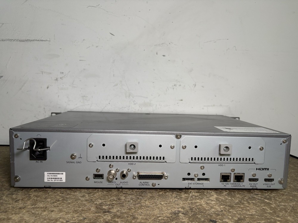 Panasonic I-Pro WJ-NV300 NVR