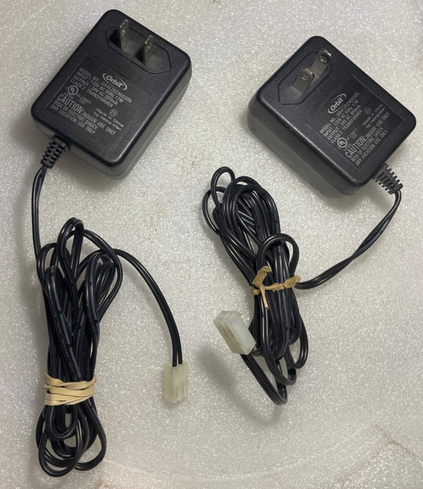 2X Orbit 24V Transformer for sprinkler controller UA4120240030G