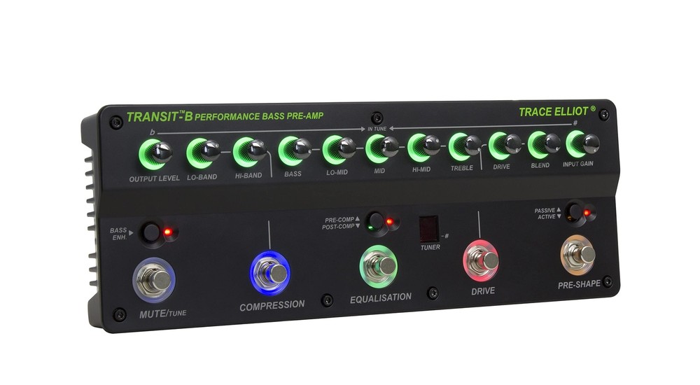 Trace Elliot® Transit™ B Bass Pre-amp & Effects Pedal