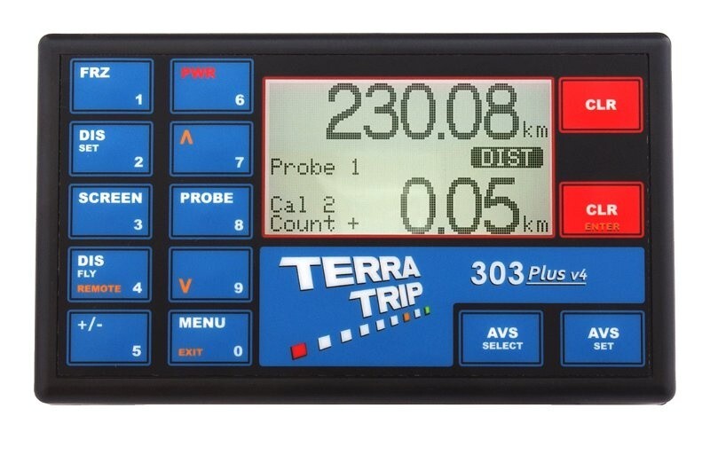 Terratrip 303 Plus Rally Computer Display with Backlight