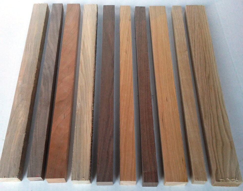 30 pcs NO KNOTS 3/4"x1"x16" WALNUT Ash MAPLE Oak CHERRY Board Edge Wood Cutting