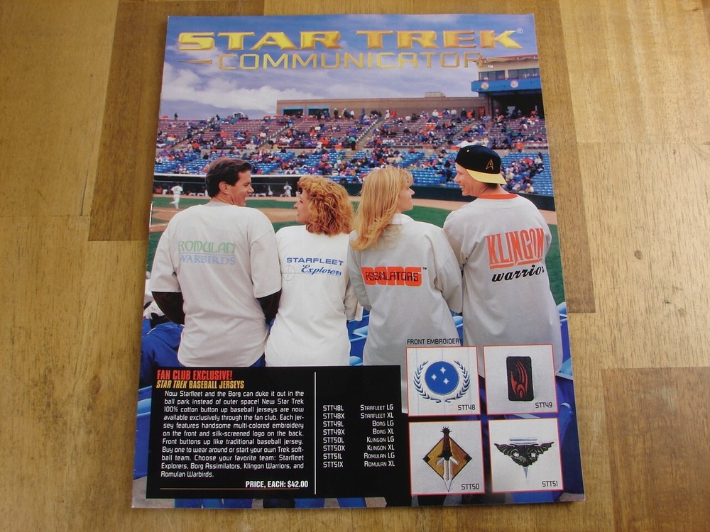 Star Trek Communicator Brochure Catalog