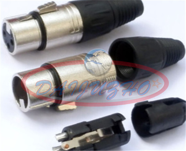 ONE MicrophPatch Plug Connector XLR Female 3-pin NEW