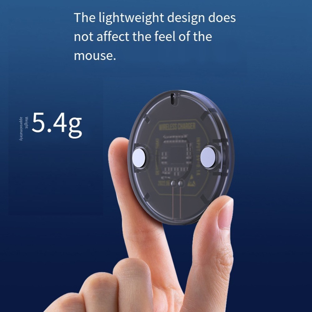 Wireless Charging Module for Logitech For GPW43 G502 703 Compact Black Base