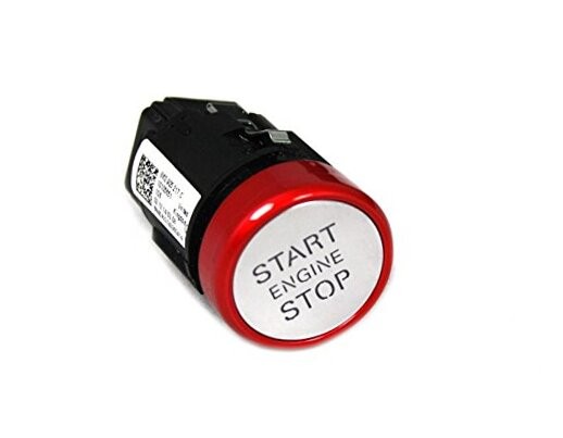 Genuine A4 B8 A5 Q5 RS5 Start Stop Engine Switch Button Red 8K0905217C