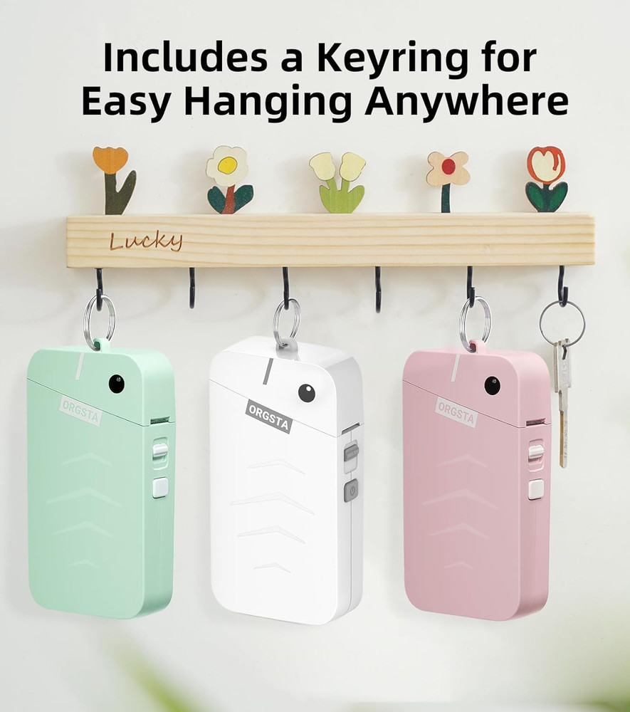 Label Maker Machine with Tape Bluetooth Portable Thermal Labelling Printer