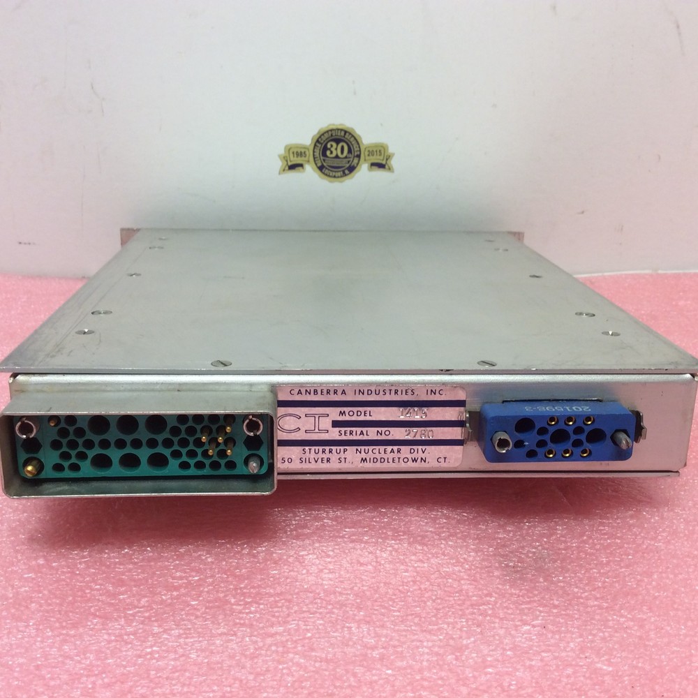 CANBERRA Industries Inc Amplifier model 1415 NIM Computer Module STURRUP NUCLEAR