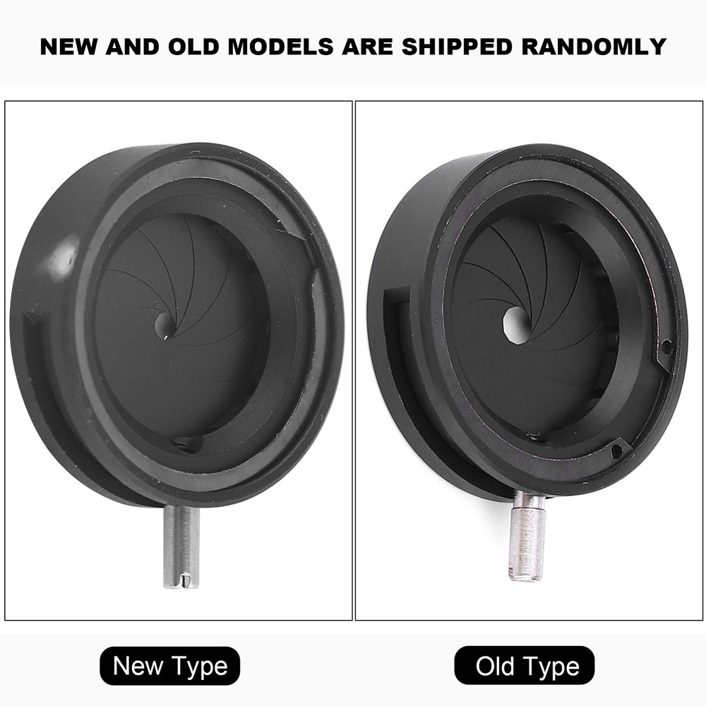 5-Piece Microscope Iris Adapter Aperture Set For Light Control Premium