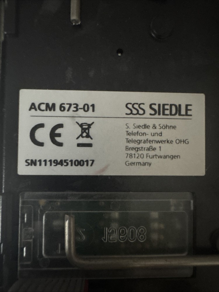 SSS SIEDLE Intercom