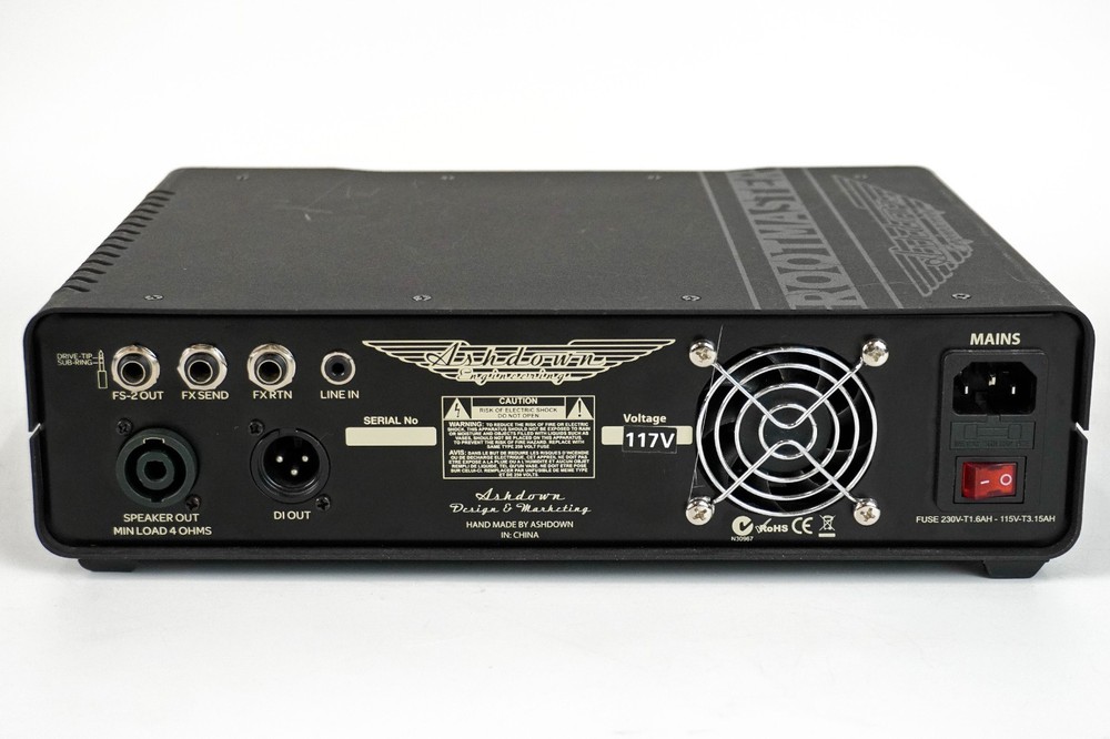 Ashdown Rootmaster MAG 420 Compact Bass Amp Head -E