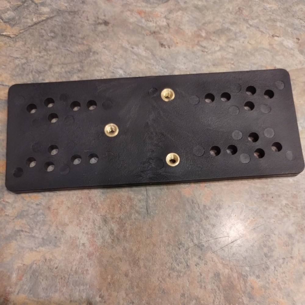 6 3/8 X 2 1/2 Pre-owned Downrigger Mounting Bracket