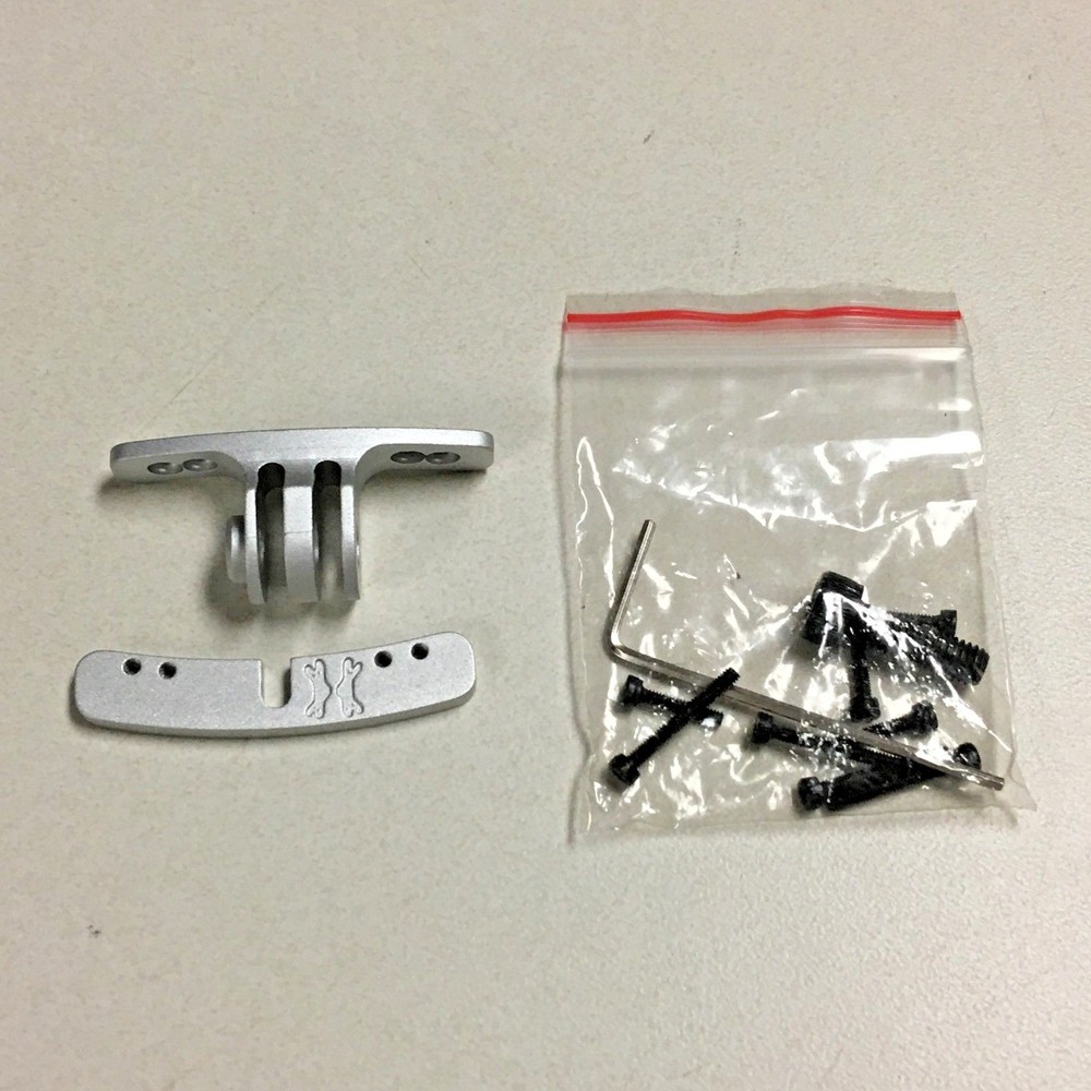 NEW HK Army Universal GoPro Goggle Camera Mount - Silver