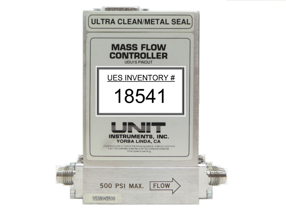 UNIT Instruments UFC-8160 Mass Flow Controller MFC 100 SCCM CF4 Working Spare