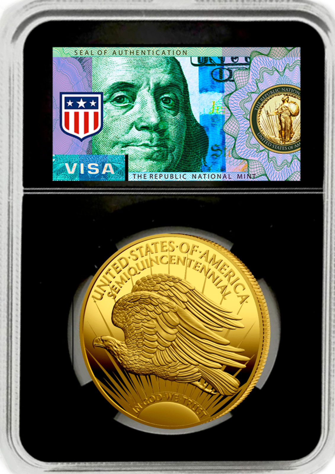 2026 US Presidents Gold Double Eagle Commemorative Set (8 Coins)