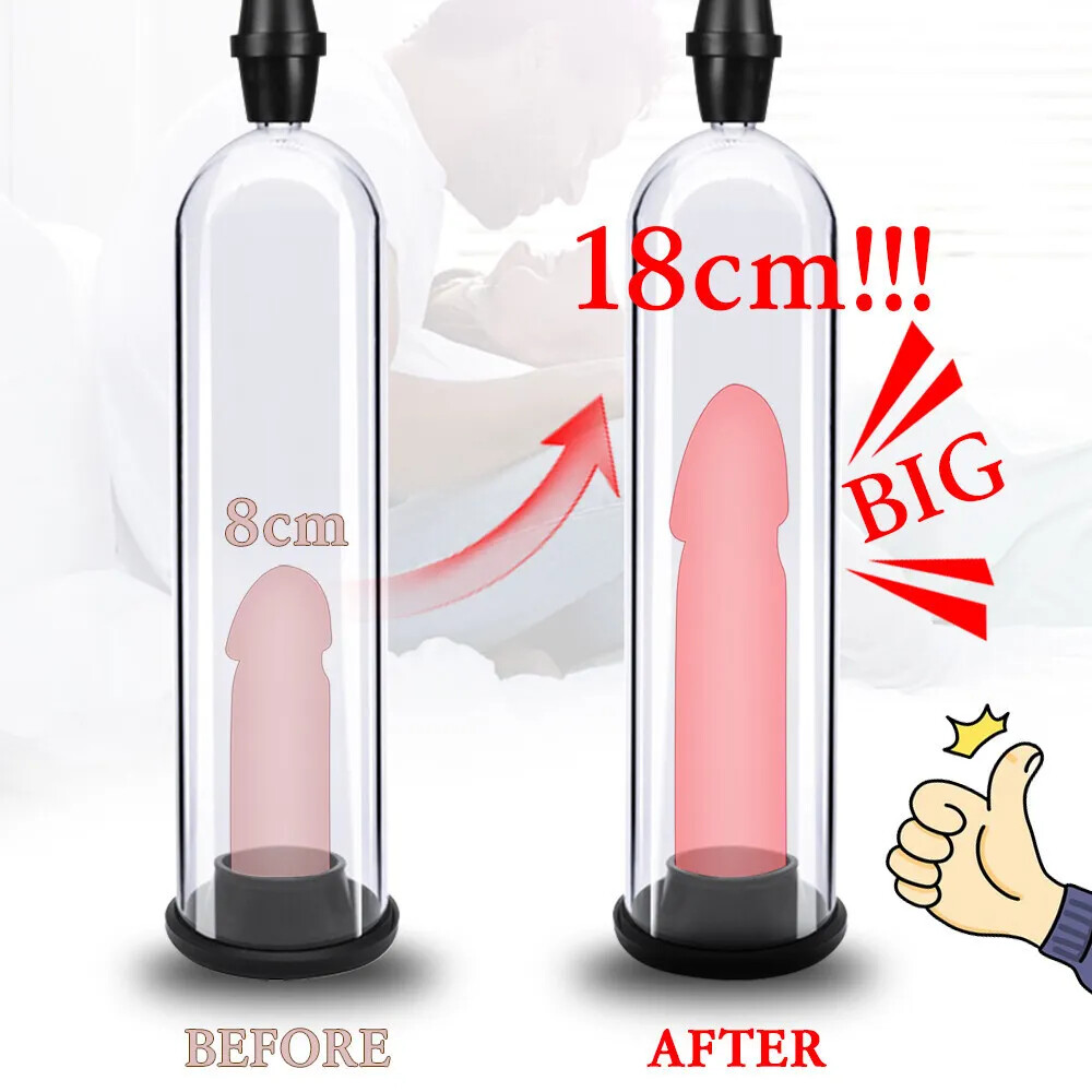 Vacuum Penis Pump for Male ED Enhancement Erectile Enlargement Penis Enlarger BG