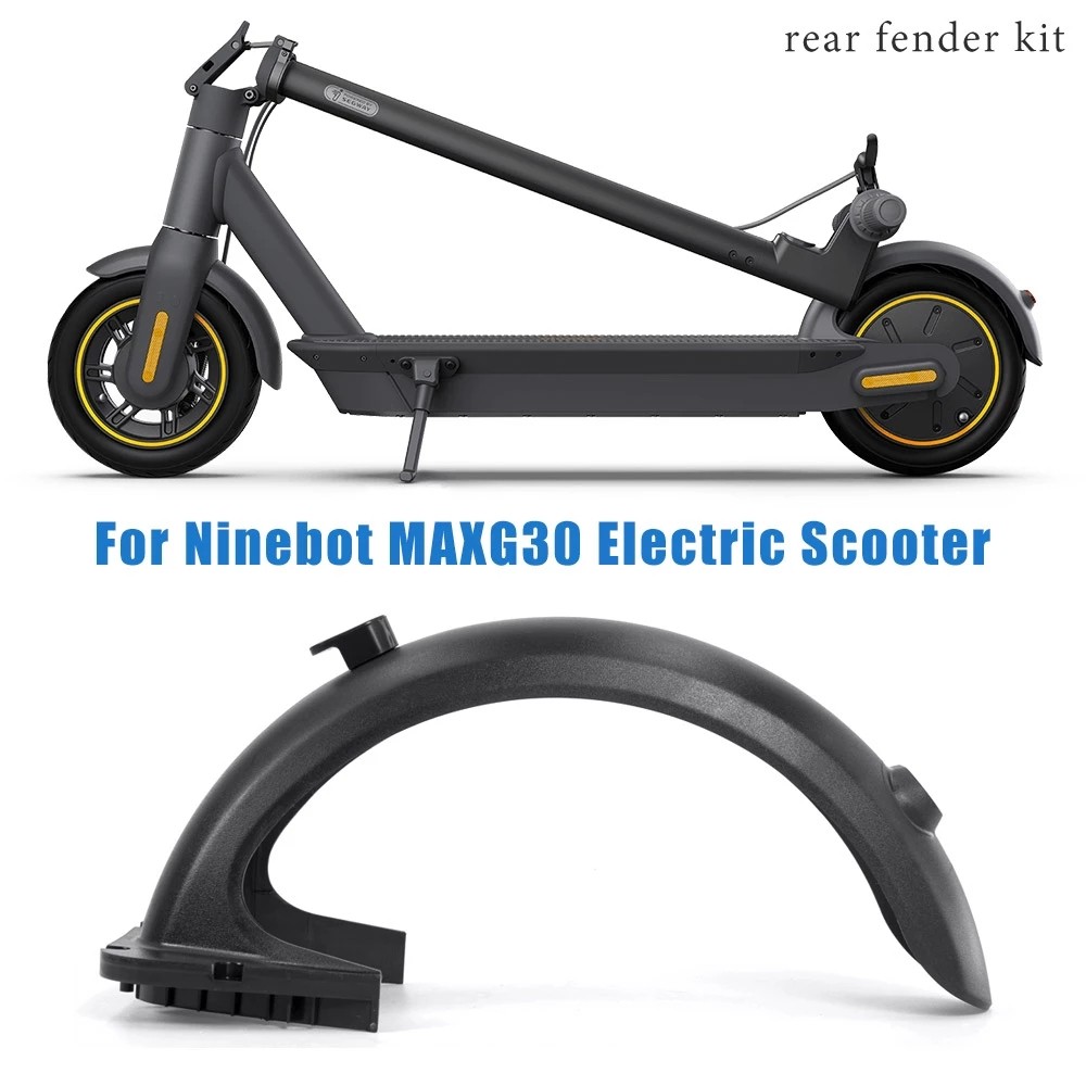 For Segway Ninebot Max G30 G30LP E-Scooter Rear Fender Mudguard + Taillight Kit