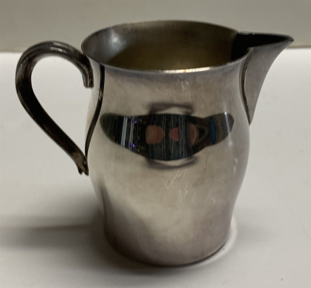 Wm Rogers & Son Paul Revere Mini Creamer 3 In Tall