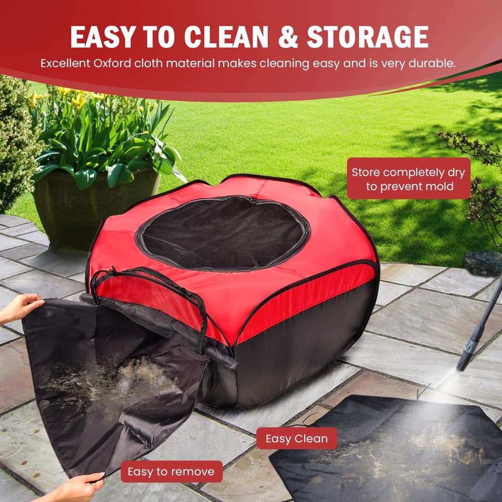 Chicken Brooder Box for Chick Starter Kit - 10 * 12inch Brooder Heating Plate...