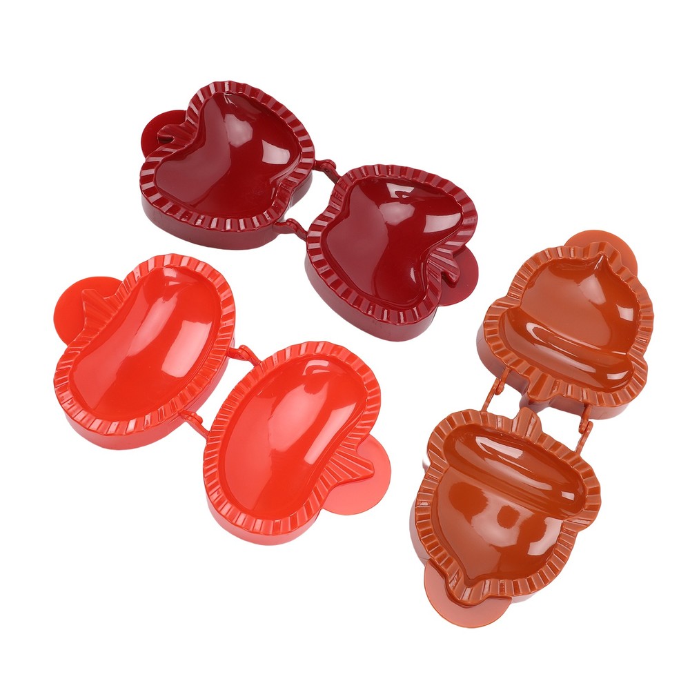4-3pcs Dough Presser Hand Pie Maker Pumpkin Shaped Fall Mini Pie Press