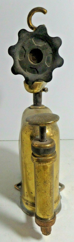 Brass torch Turner brass works square / rectangle vintage