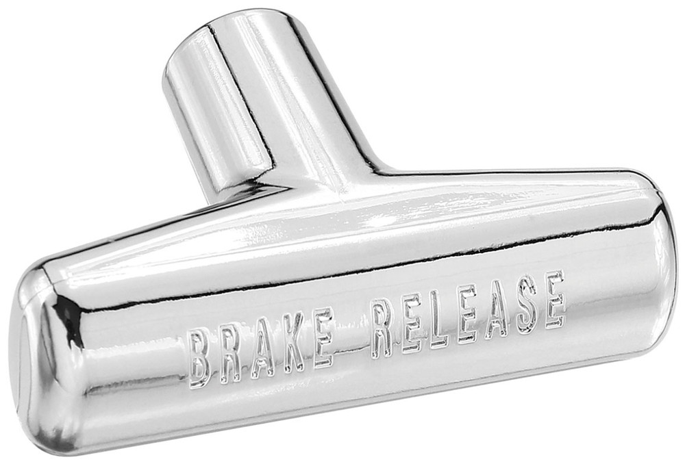 RestoParts Chrome Park Brake Release Handle For 1964-1981 Camaro Firebird Nova