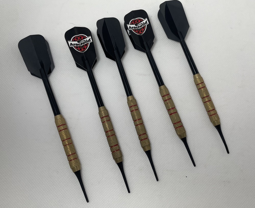 Arachnid Darts 5 Pc Brass Soft Tip