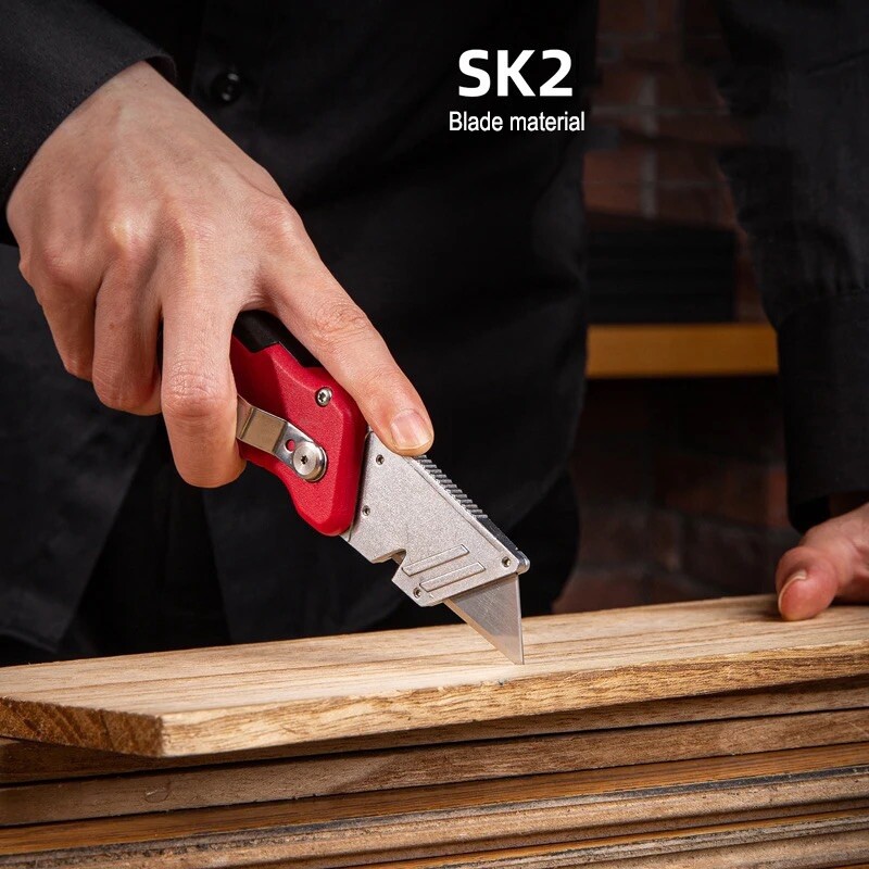 50PC Replacement Blades For WORKPRO Folding Utility Knife Box carton Cutter