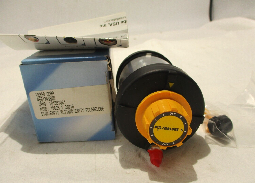 NEW PULSARLUBE KLT1500 AUTOMATIC SINGLE POINT LUBRICATOR 100CC