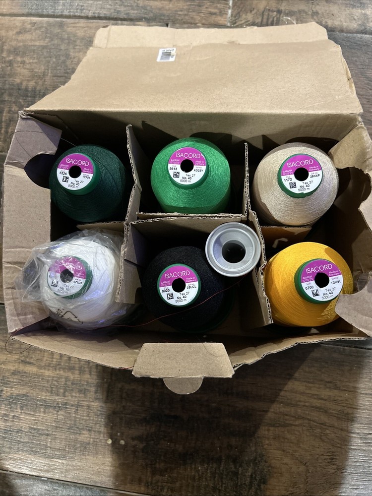 isacord machine embroidery thread 5000m
