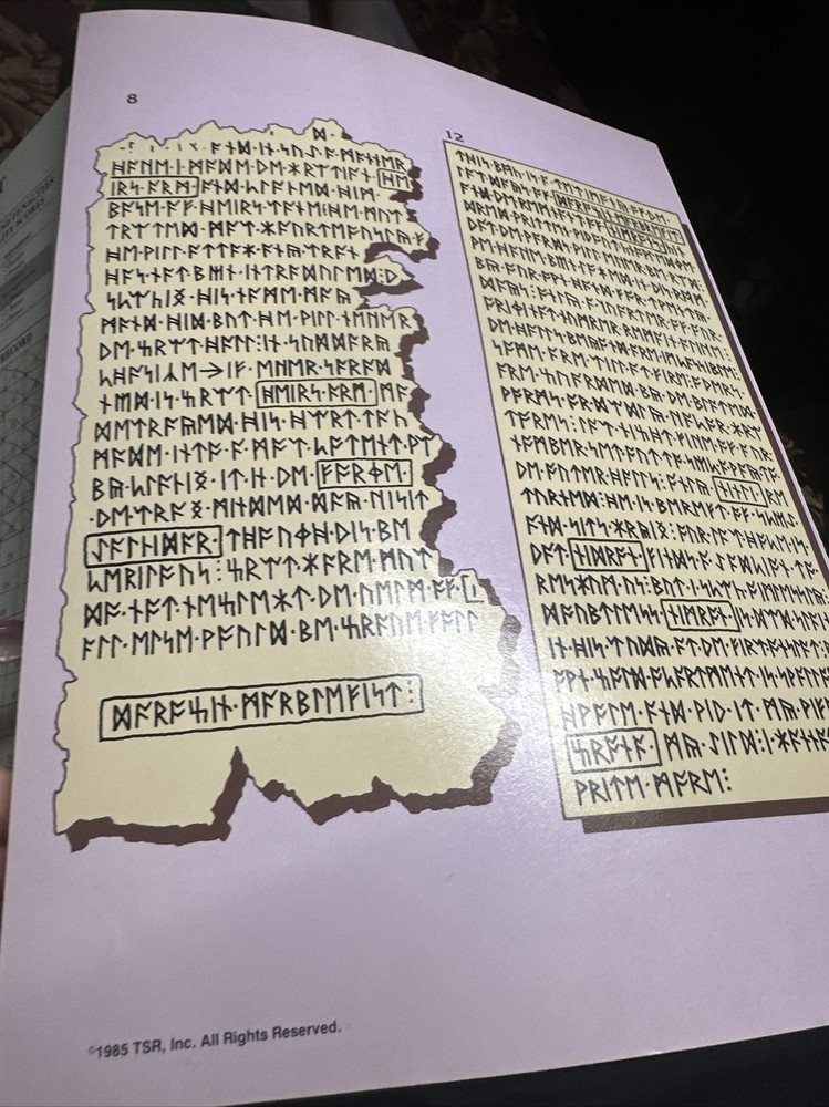 TSR Basic D&D Thunderdelve Mountain Fair+