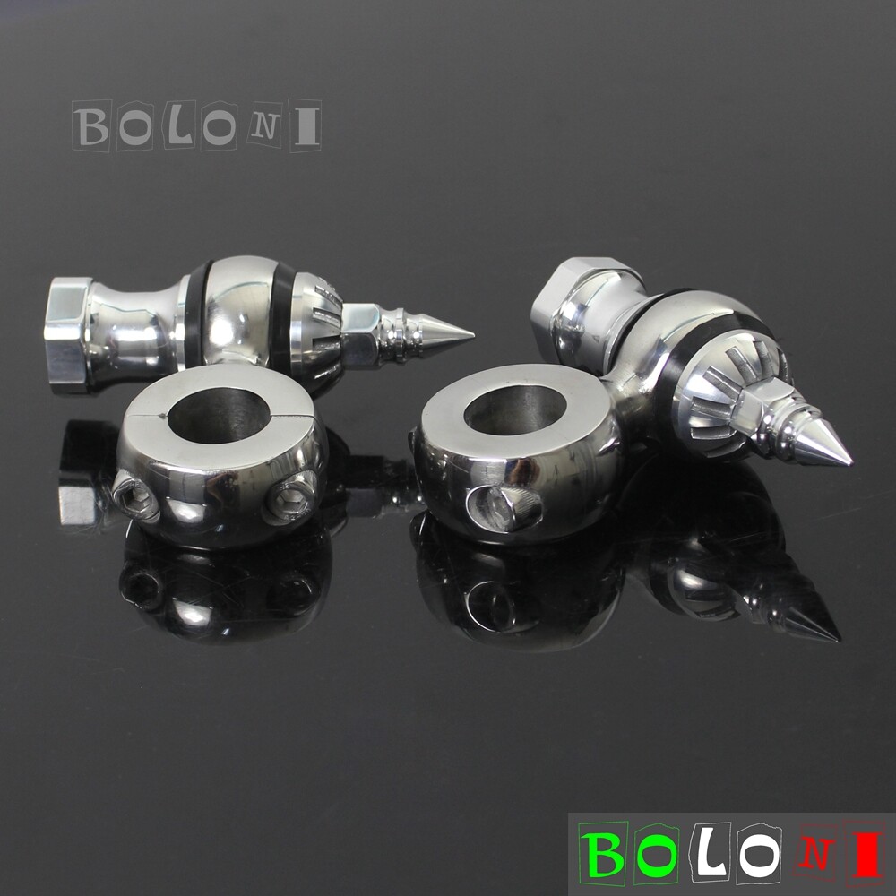 For Harley Chopper Bobber Cafe Racer Offset Dogbone 1'' Handlebar Risers Kit