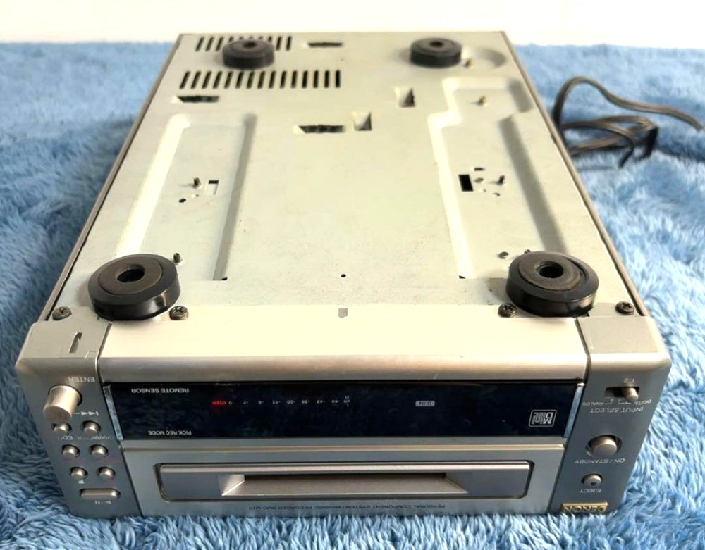 Junk Not Working DENON DMD-M10 Mini Disk MD Recorder Player MD Deck Player