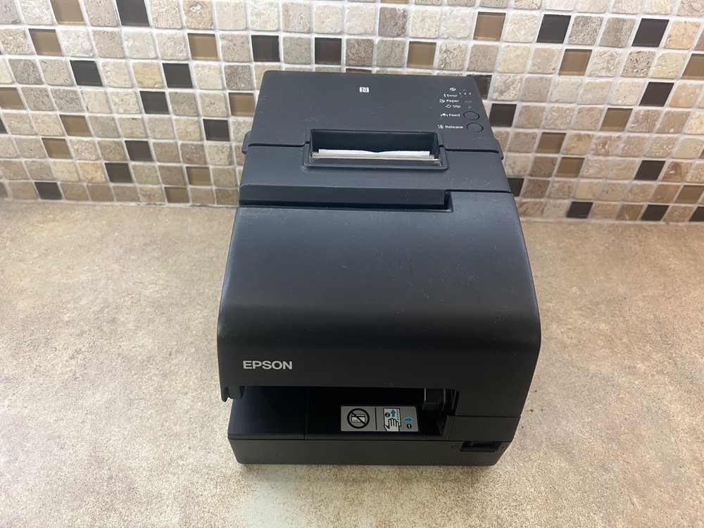 Epson TM-H6000V M253B Direct Thermal Receipt Printer Check Reader