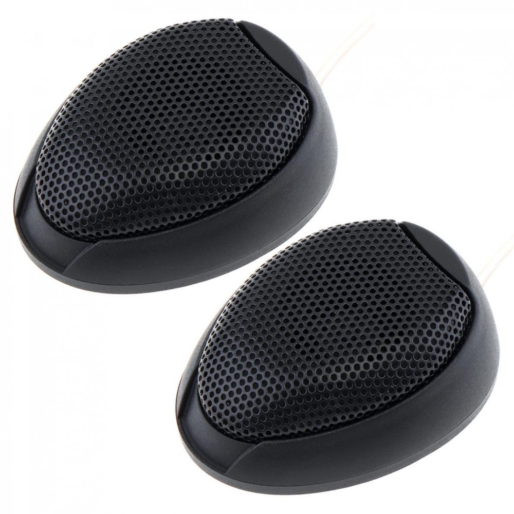 Universal 2pcs Dome Tweeters for Car Audio System for Flush or Surface Mount