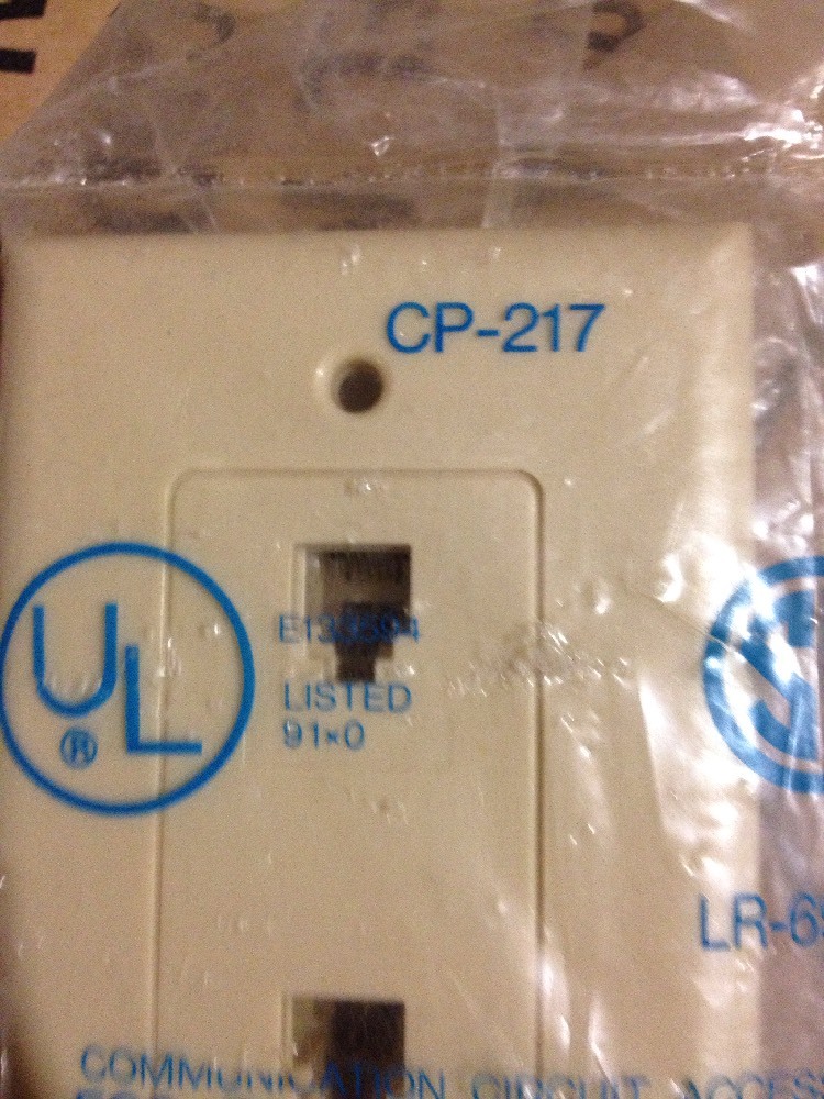 Modular Phone Jack communication circuit accessory 68 / 2A LR-69215