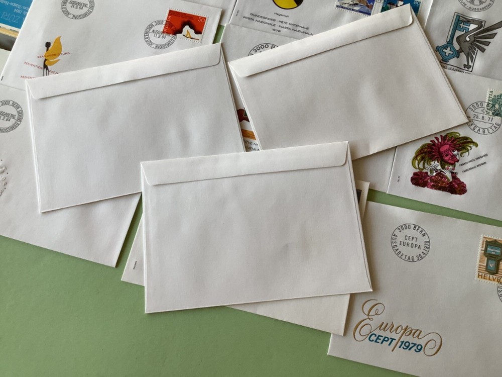 Switzerland postal covers 16 items Ref A2184