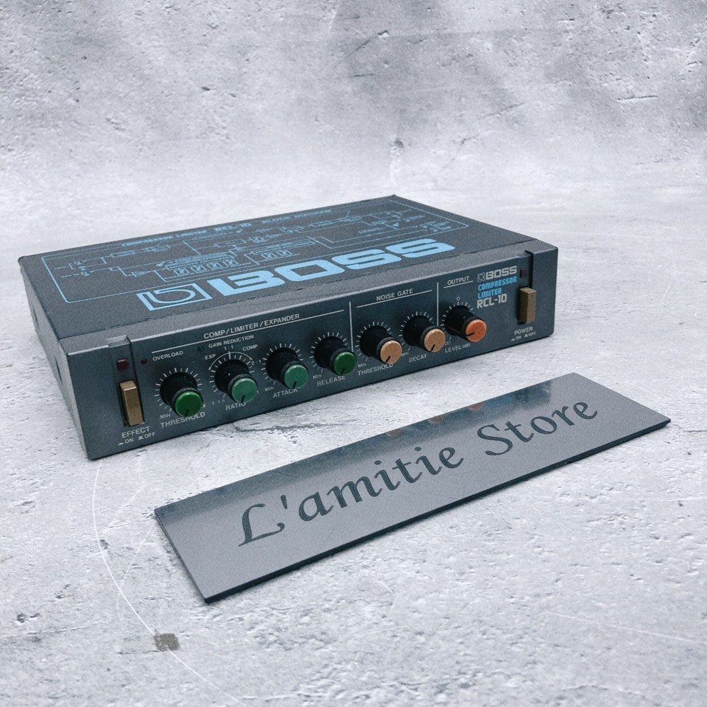 BOSS RCL-10 Micro Rack Compressor Limiter Guitar Effects Processor RCL10 Tested