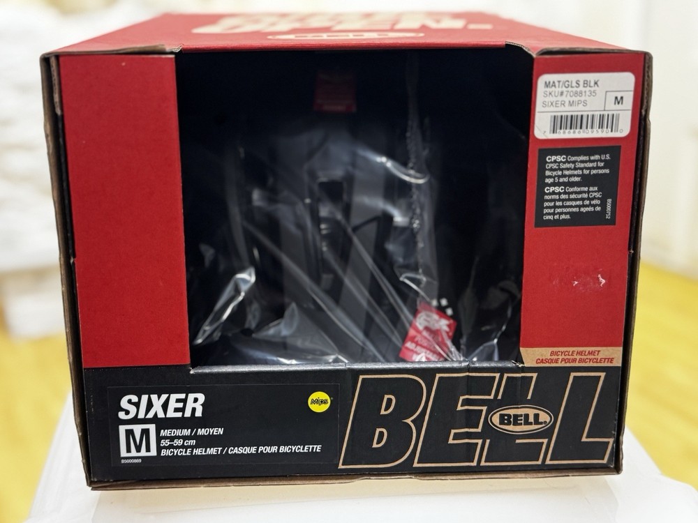 Bell Sixer Helmet Blk Medium