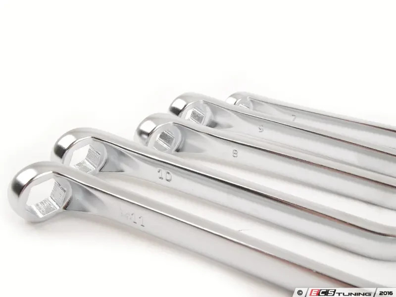 VIM Tools BB500 5 Pc Metric Brake Bleeder Wrench Set