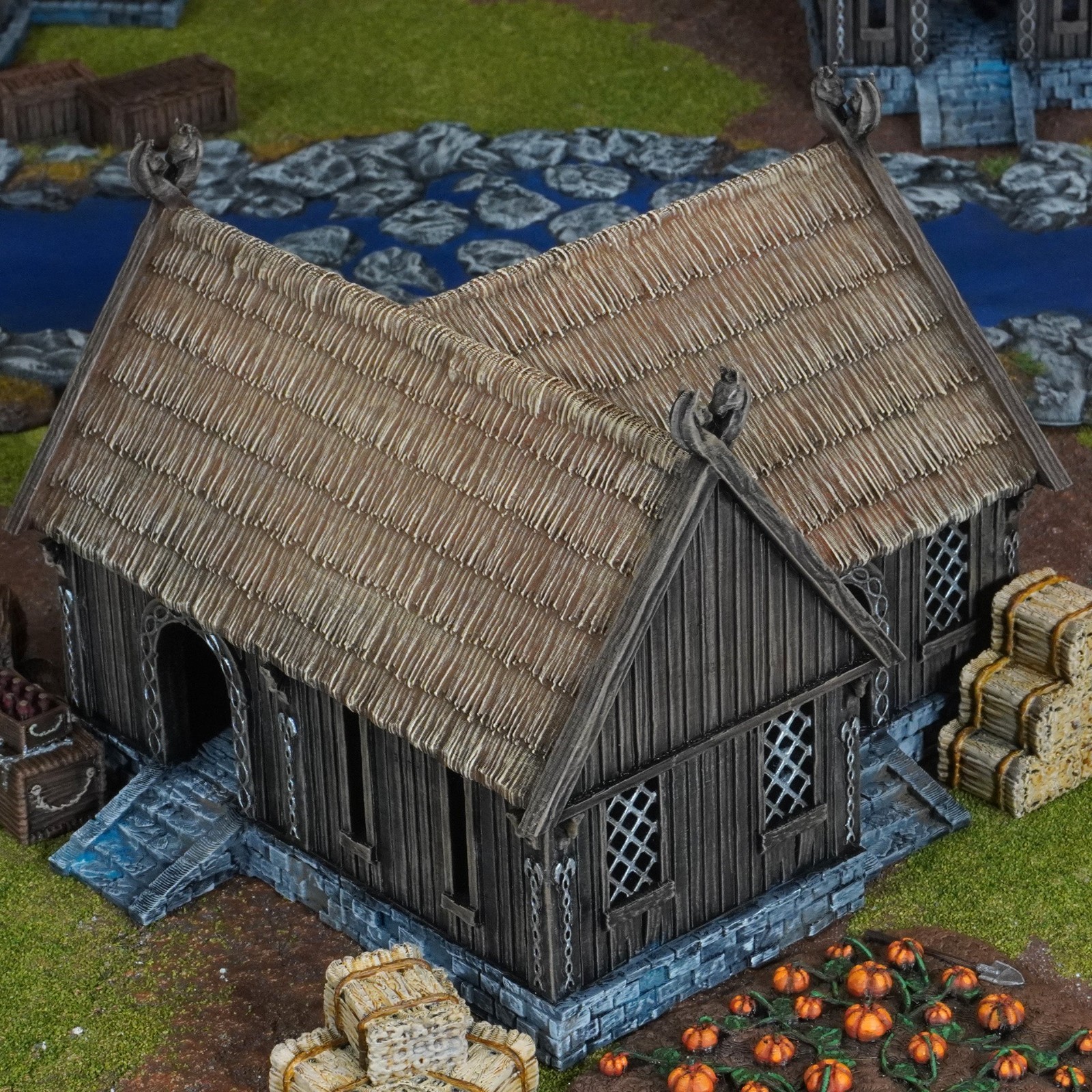 Merchant's House Rohan Inspired 28mm Tabletop Terrain LOTR Middle Earth MESBG