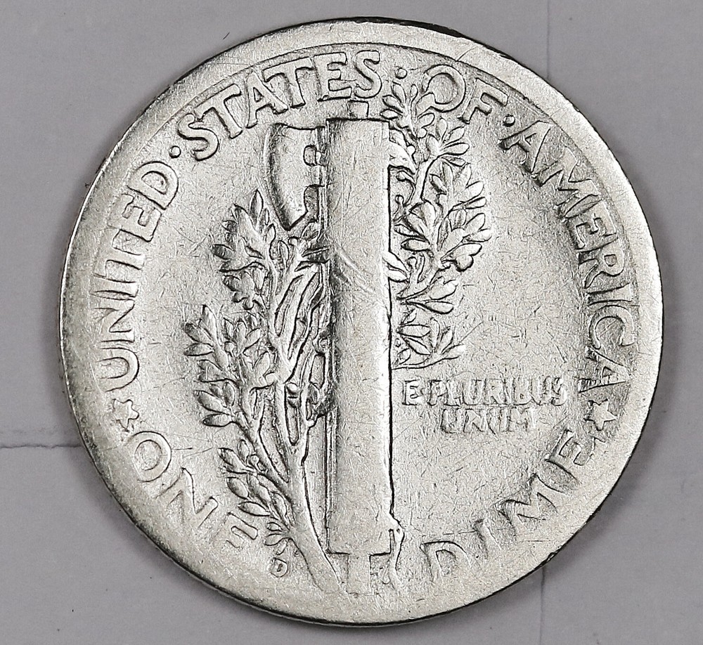 1925-d Mercury Dime. Better Grade. Inventory I. 176264