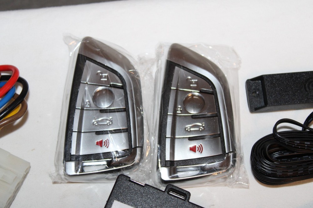 NOS Intelligent Remote-Control Engine Start Keyless Mobile Alarm System PKES-433