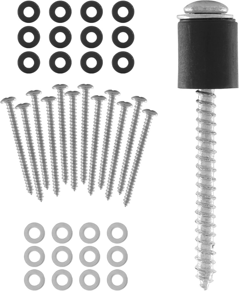 24 Set(72Pcs) Pegboard Mounting Hardware Kit, Peg Boards Accessories - Include S