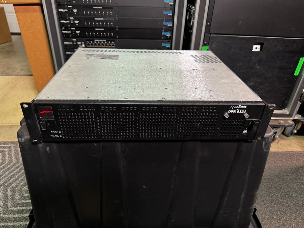 Ross DFR-8321 OpenGear 2RU Rack Module Frame Empty, No Cards, for BMD, Decimator