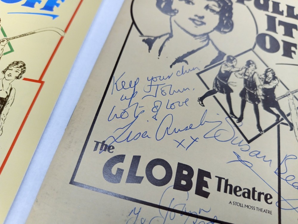 Theatre Programme Daisy Pulls It Off Signed Sally Cookson Imogen Bain + Others