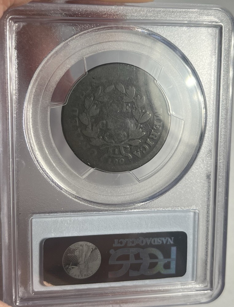 1807 DRAPED BUST LARGE CENT COMET GRADED PCGS AG03