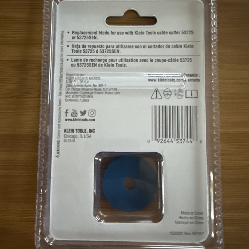 Klein Tools Bx Cutter Replacement Blade 53726SEN
